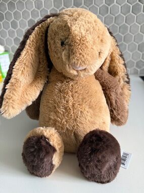 Bashful Patchwork Brown Bunny